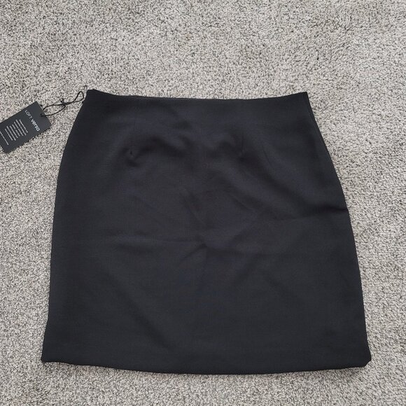 Loft Versa Black Lined Skirt Size 0 - New With Tag! - Picture 5 of 13